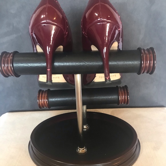 Kate Spade Giselle patent leather in Ruby 8M - Picture 4 of 8